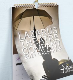 Lazarus Theatre Company 2021 Calendar  in support of Acting for Others
