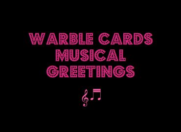 Warble Cards Musical Greetings